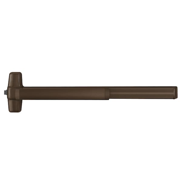 Grade 1 Rim Exit Bar, Wide Stile Pushpad, 36-in Device, Classroom Function, 06 Lever with Escutcheon